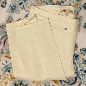 Cream Cabi Jeans
